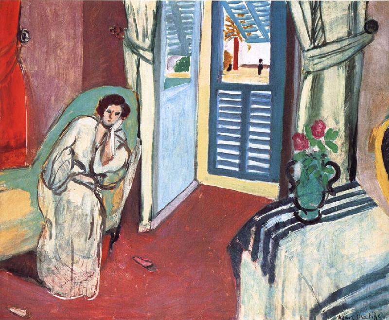 Henri Matisse Sofa woman oil painting image